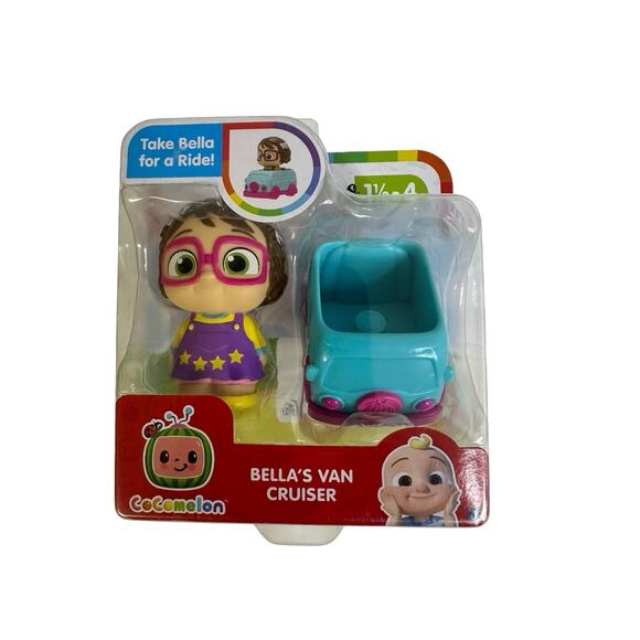 CoComelon Cruisers Toy Vehicles Complete Set of 6 Cody Nina JJ Bella CeCe Nico - Picture 7 of 7